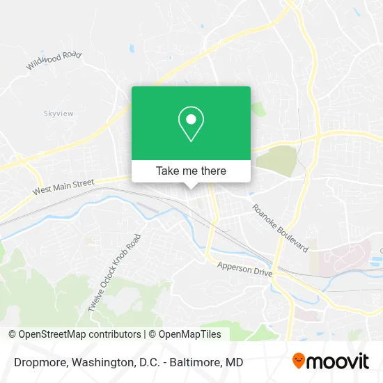 Dropmore map