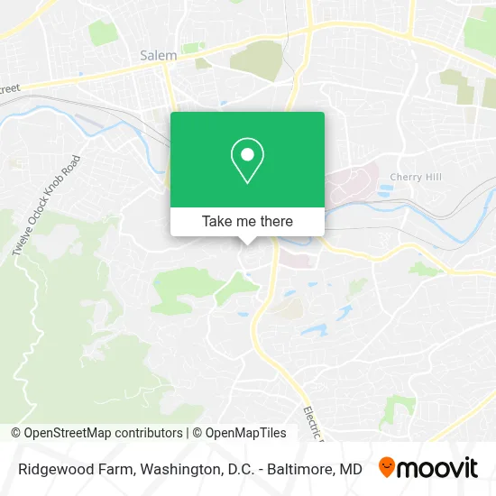 Ridgewood Farm map