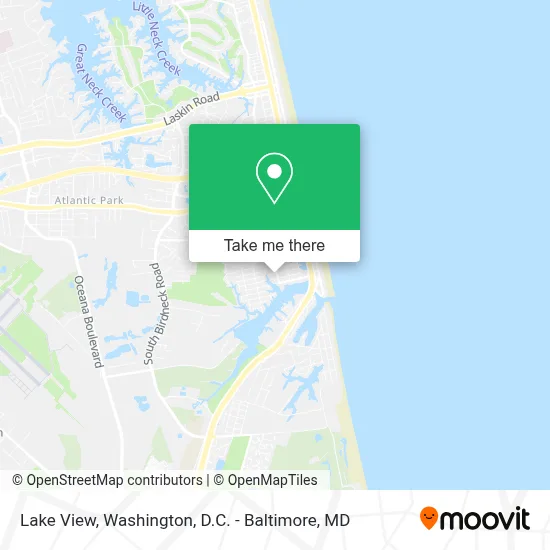 Lake View map