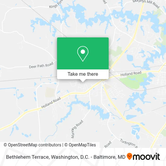 Bethlehem Terrace map