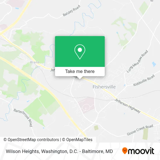 Wilson Heights map