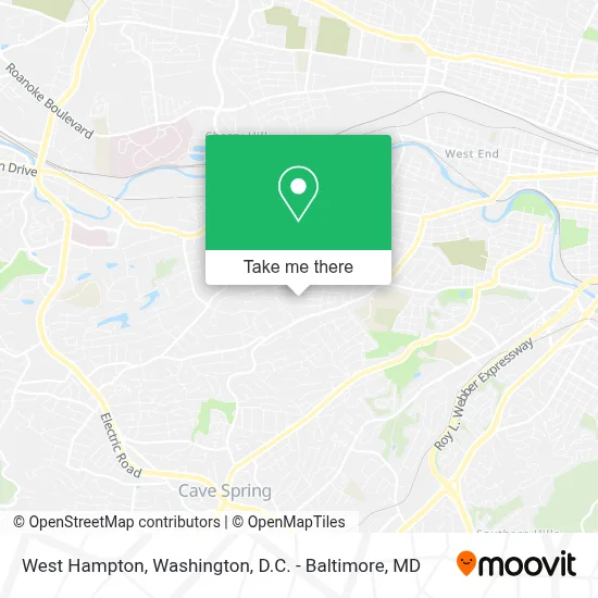 West Hampton map
