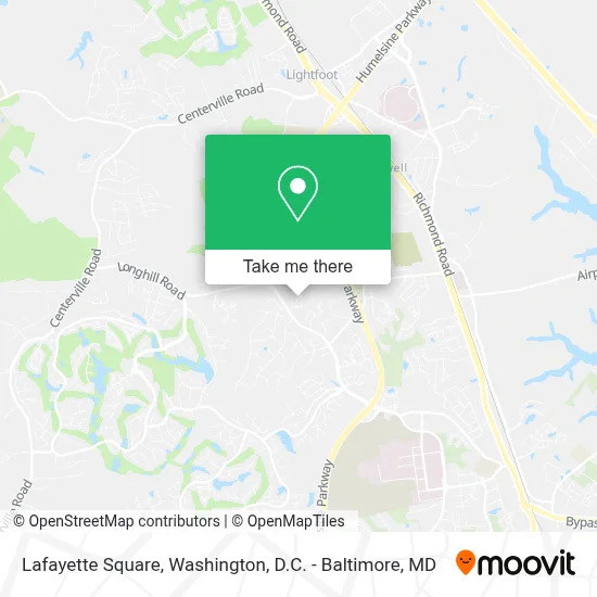 Lafayette Square map