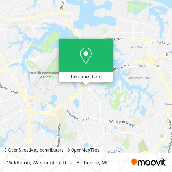 Middleton map