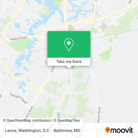 Lenox map