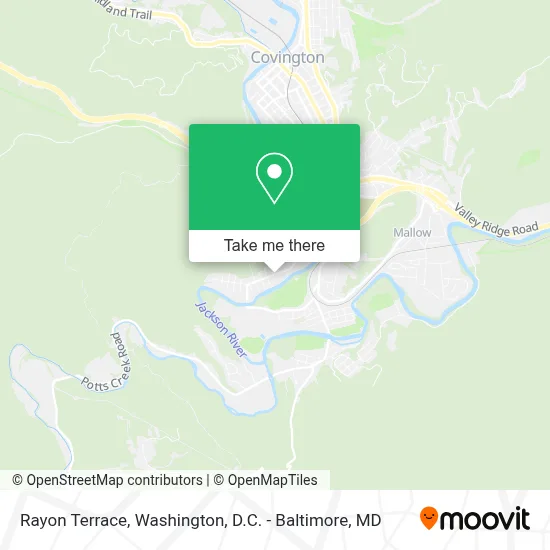 Rayon Terrace map