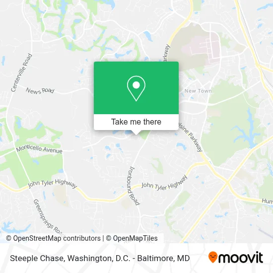 Steeple Chase map