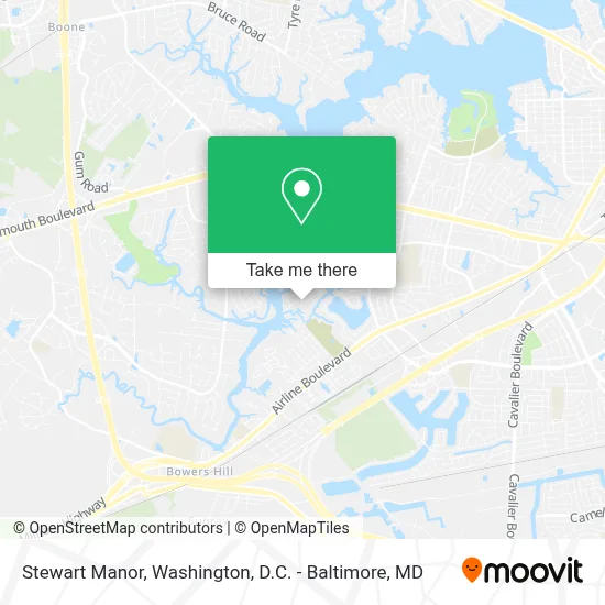 Stewart Manor map