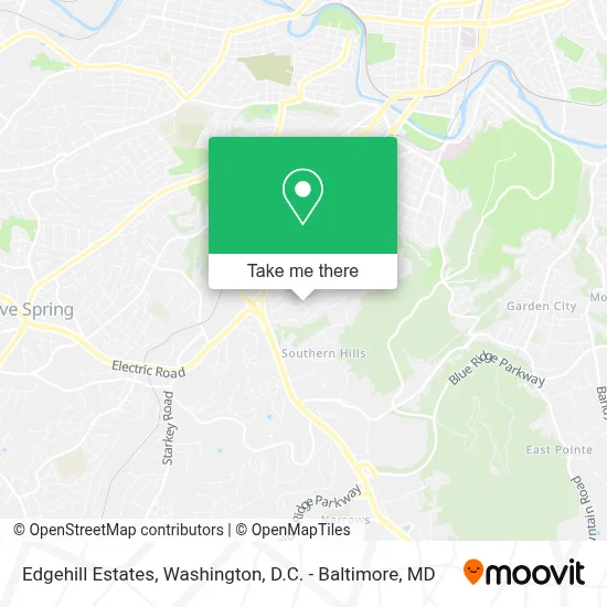 Edgehill Estates map