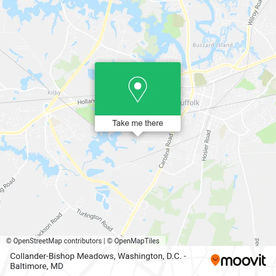 Collander-Bishop Meadows map