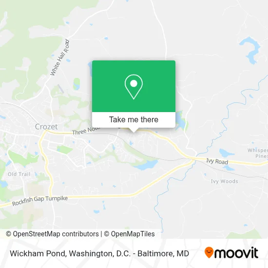 Wickham Pond map