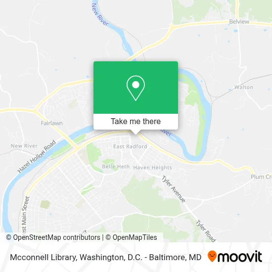 Mcconnell Library map
