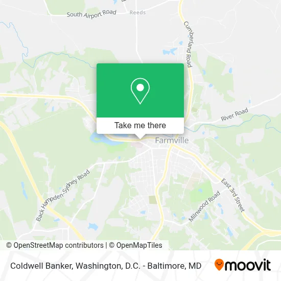 Coldwell Banker map
