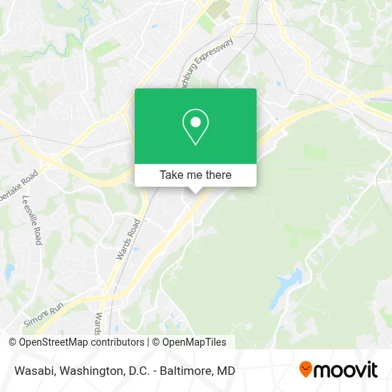 Wasabi map