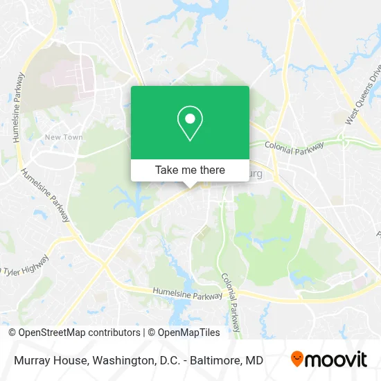 Murray House map