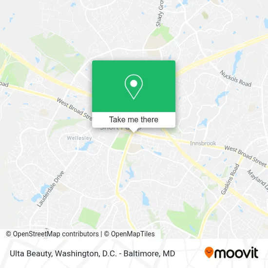 Ulta Beauty map