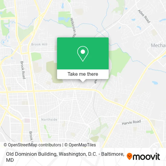 Old Dominion Building map
