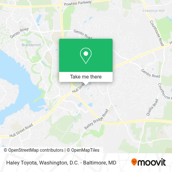Haley Toyota map