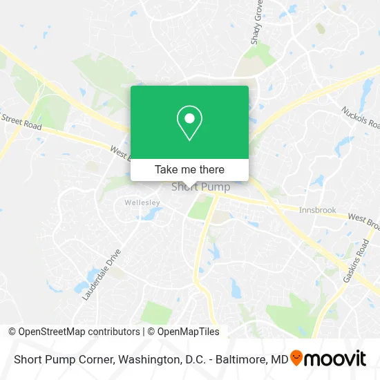 Short Pump Corner map