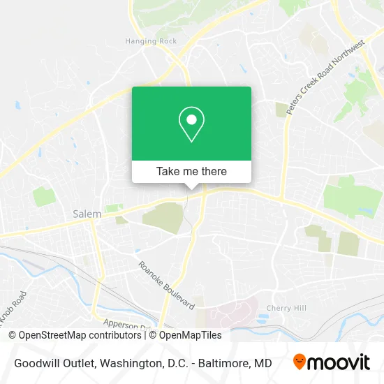 Goodwill Outlet map
