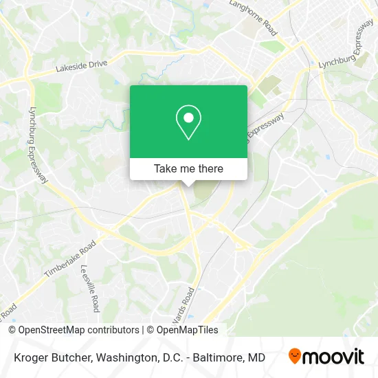 Kroger Butcher map