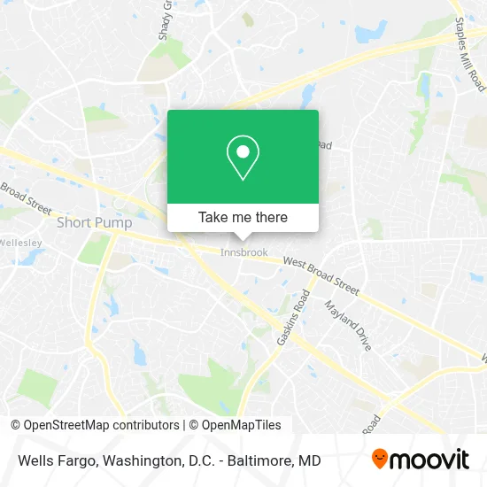 Wells Fargo map