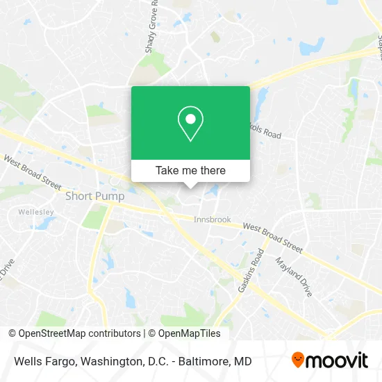 Wells Fargo map