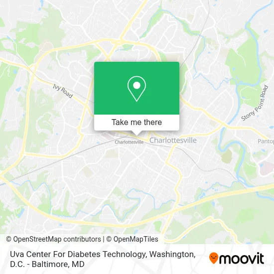 Uva Center For Diabetes Technology map
