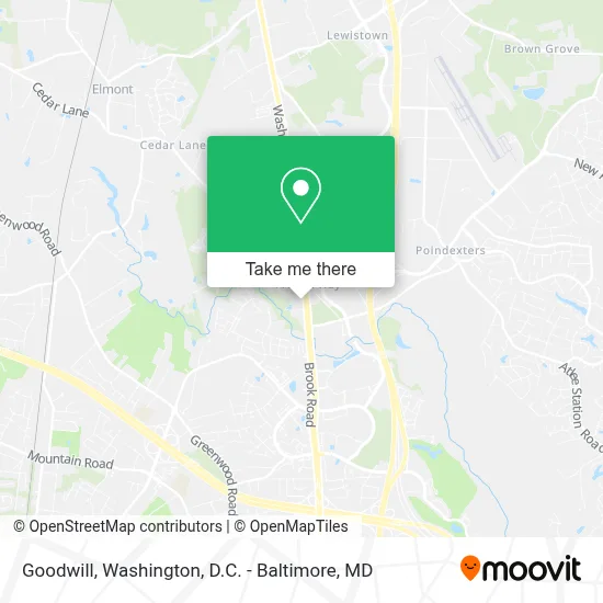 Goodwill map