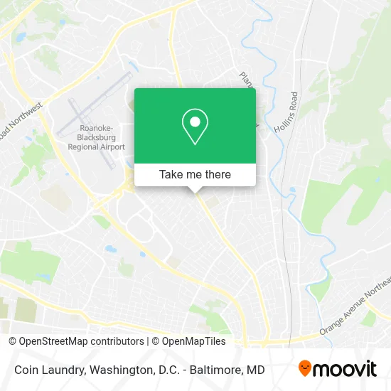 Coin Laundry map