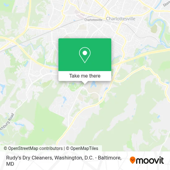 Rudy's Dry Cleaners map