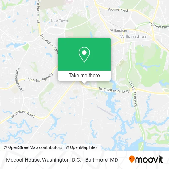 Mccool House map