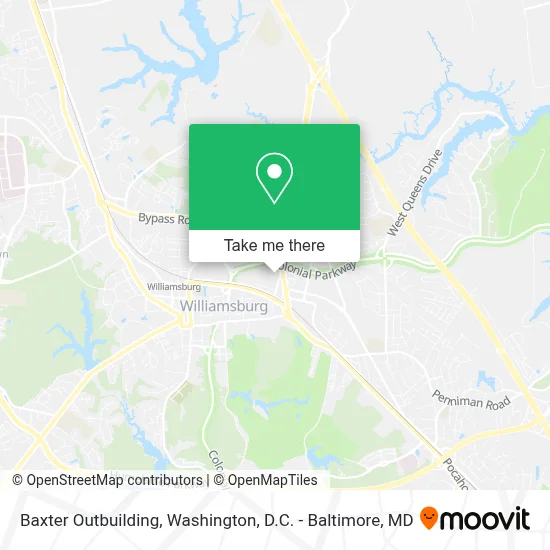 Baxter Outbuilding map