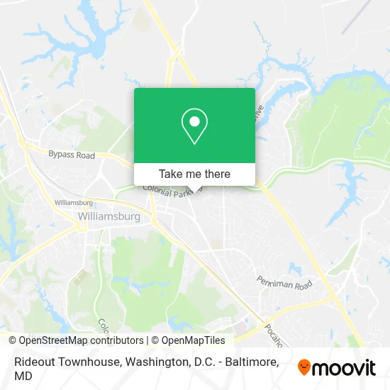 Rideout Townhouse map