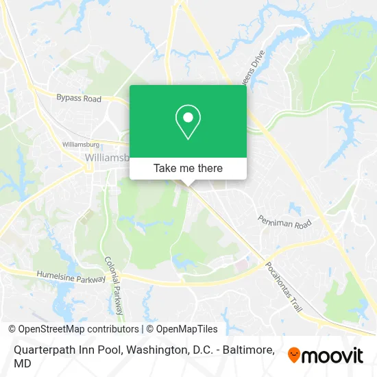Quarterpath Inn Pool map