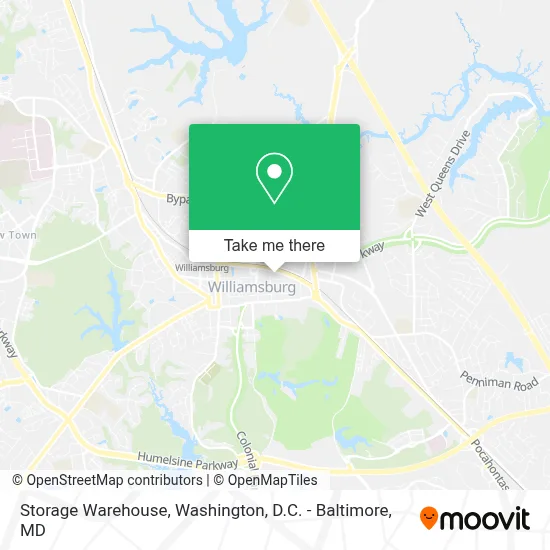 Storage Warehouse map