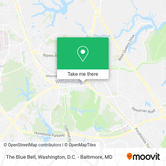 The Blue Bell map