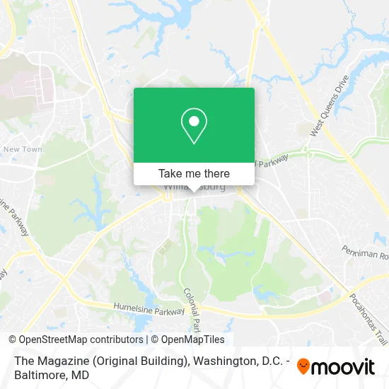 The Magazine (Original Building) map