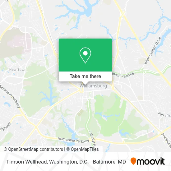 Timson Wellhead map