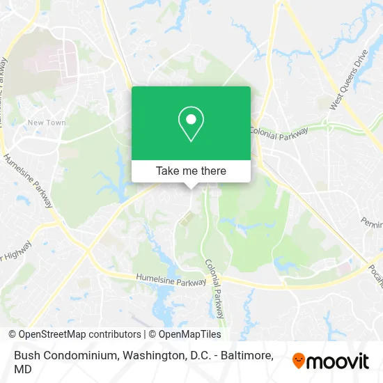 Bush Condominium map