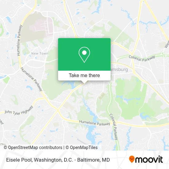 Eisele Pool map