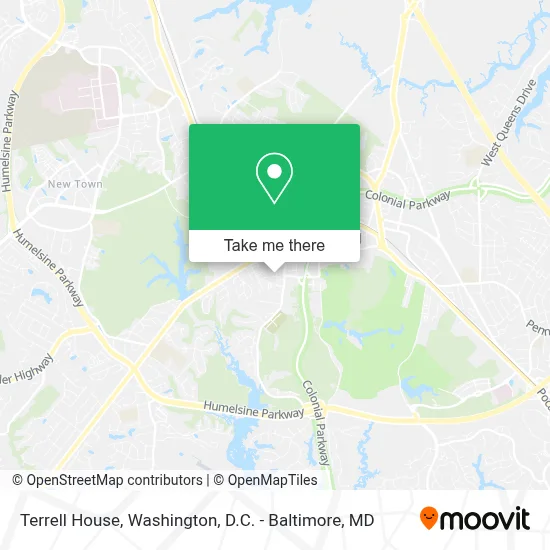 Terrell House map