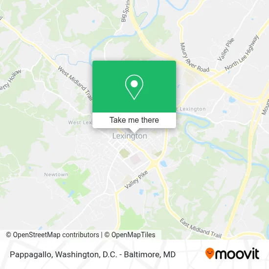Pappagallo map