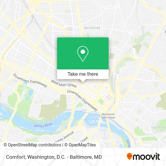 Comfort map