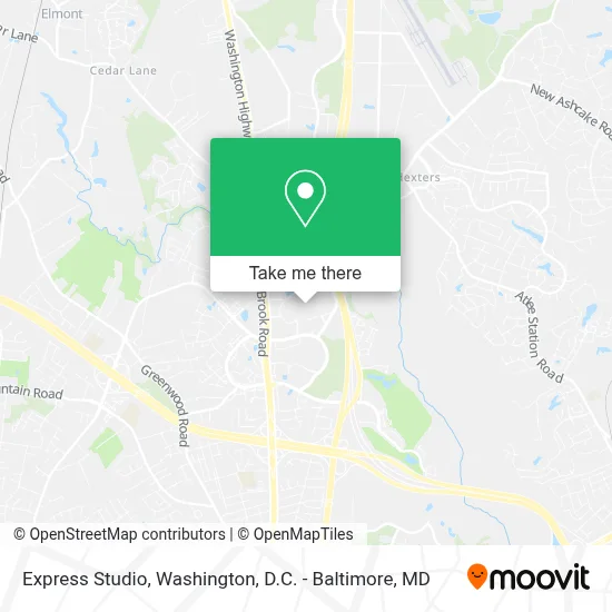 Studio Express map