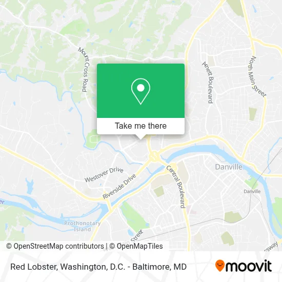 Red Lobster map
