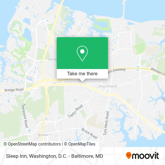 Sleep Inn map