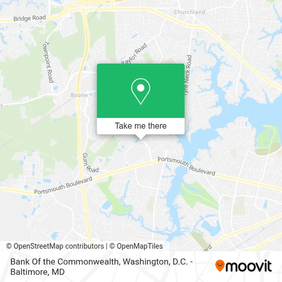 Bank Of the Commonwealth map