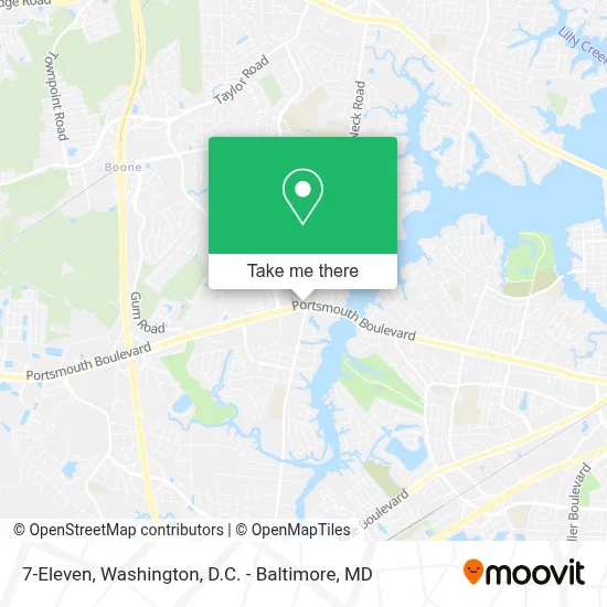 7-Eleven map