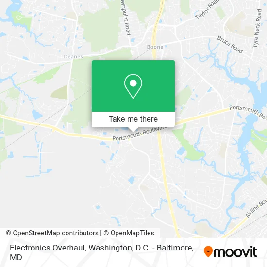 Electronics Overhaul map